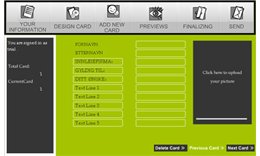 Visiting Card Designer App